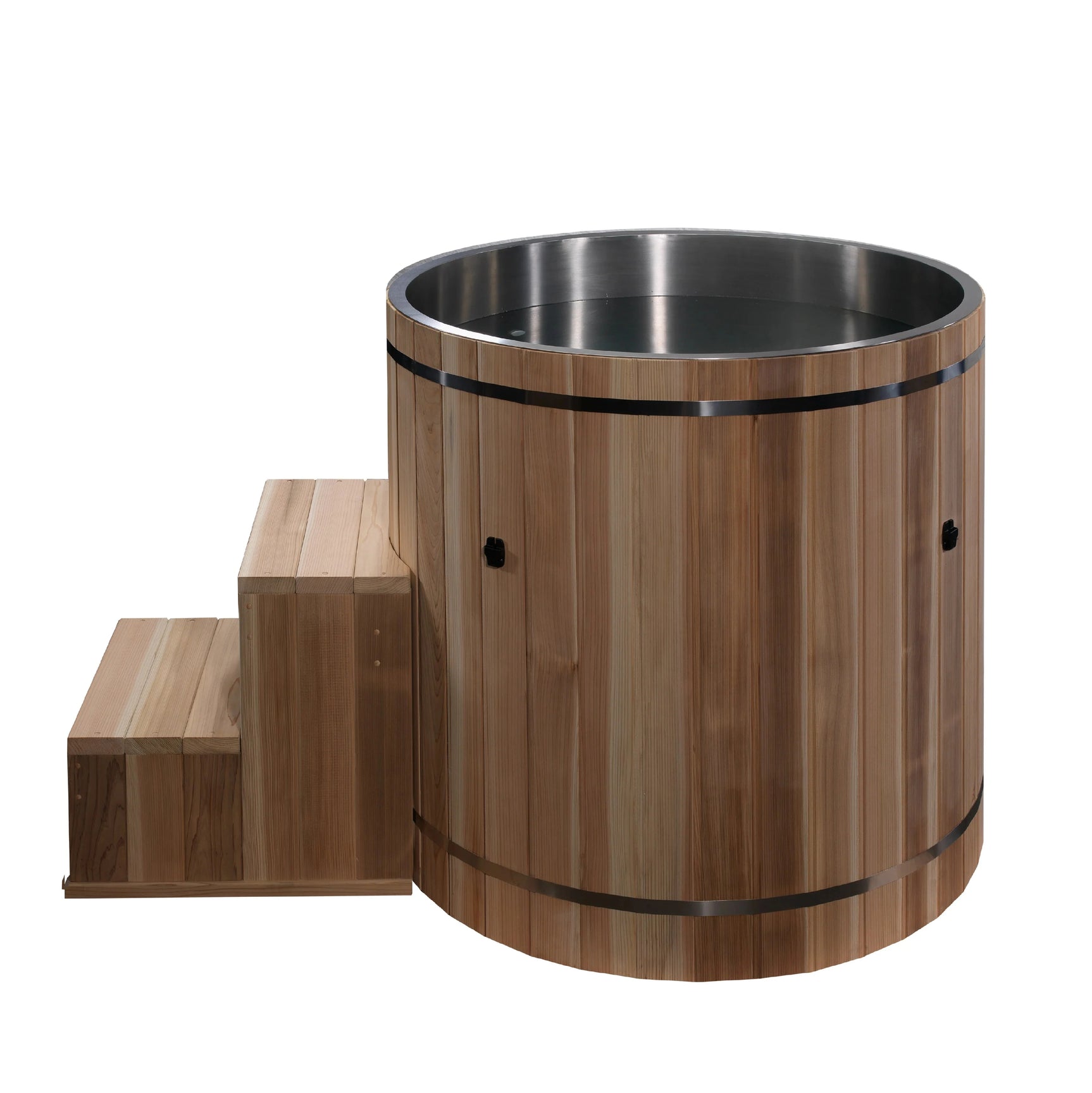 Dynamic Cold Therapy Stainless Steel Barrel Cold Plunge Tub