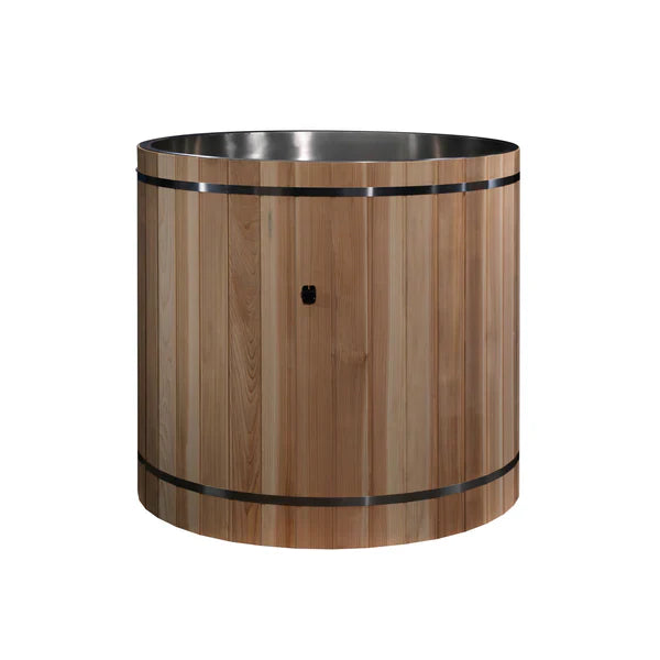 Dynamic Cold Therapy Stainless Steel Barrel Cold Plunge Tub