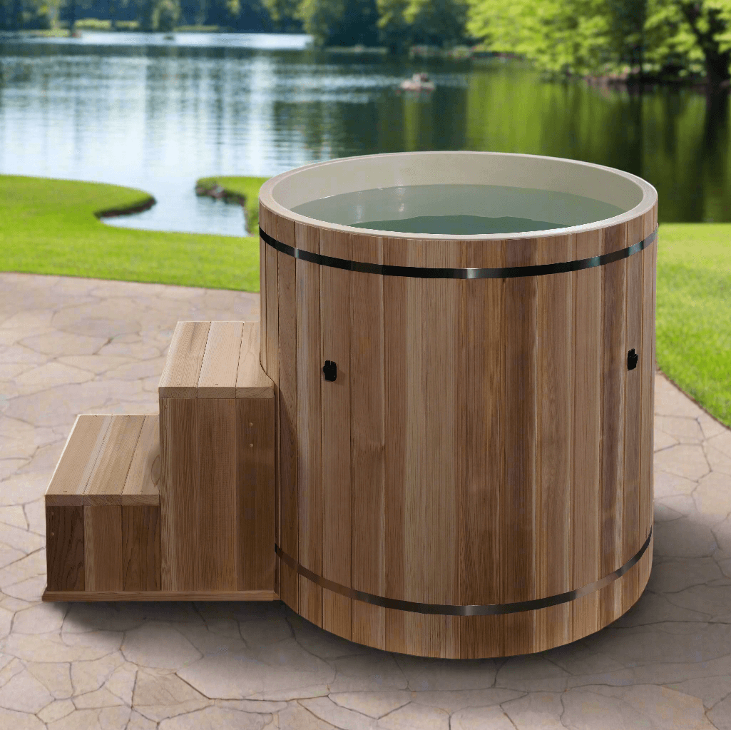 Dynamic Cold Therapy Barrel PVC Cold Plunge Tub
