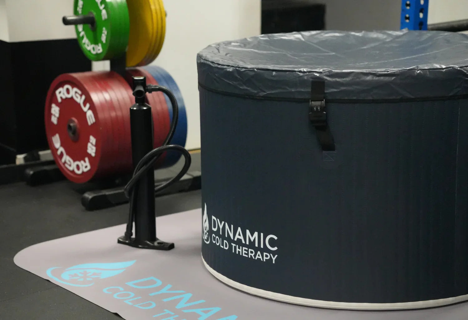 Dynamic Cold Therapy 1-2 Person Inflatable Round Cold Plunge Tub