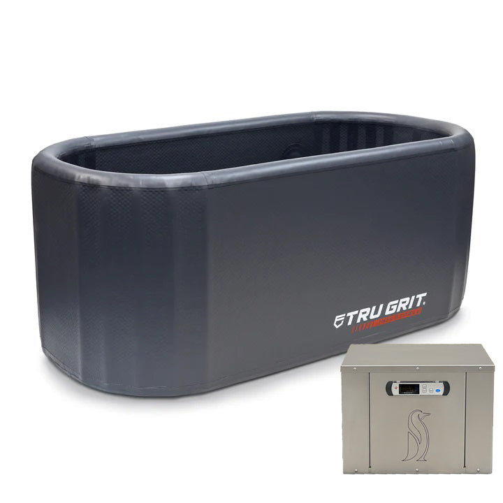 Tru Grit Inflatable Tub & Cold Therapy Chiller