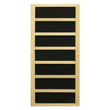 DYNAMIC SAUNAS LLUMENERES 2-PERSON ULTRA LOW EMF (UNDER 3MG) FAR INFRARED SAUNA (CANADIAN HEMLOCK)