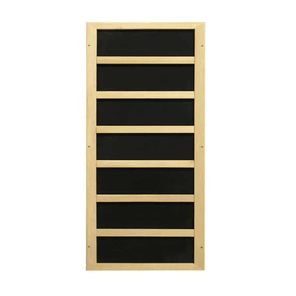 GOLDEN DESIGN SANTIAGO 2 PERSON FULL SPECTRUM INFRARED SAUNA – CANADIAN HEMLOCK