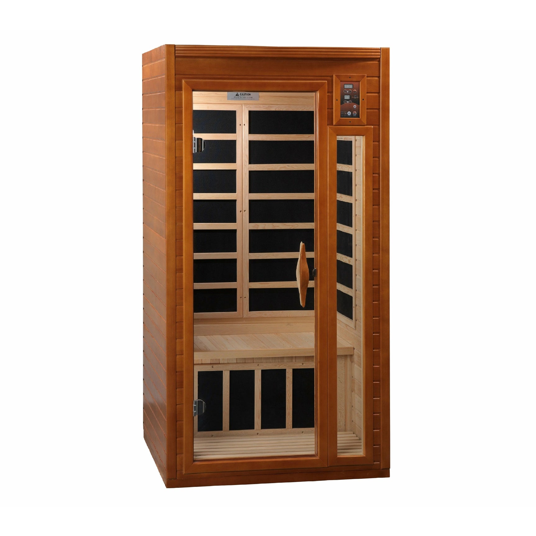 DYNAMIC SAUNAS BARCELONA 1-2 PERSON ULTRA LOW EMF (UNDER 3MG) FAR INFRARED SAUNA