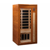 DYNAMIC SAUNAS BARCELONA 1-2 PERSON ULTRA LOW EMF (UNDER 3MG) FAR INFRARED SAUNA