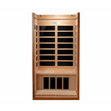 DYNAMIC SAUNAS BARCELONA 1-2 PERSON ULTRA LOW EMF (UNDER 3MG) FAR INFRARED SAUNA