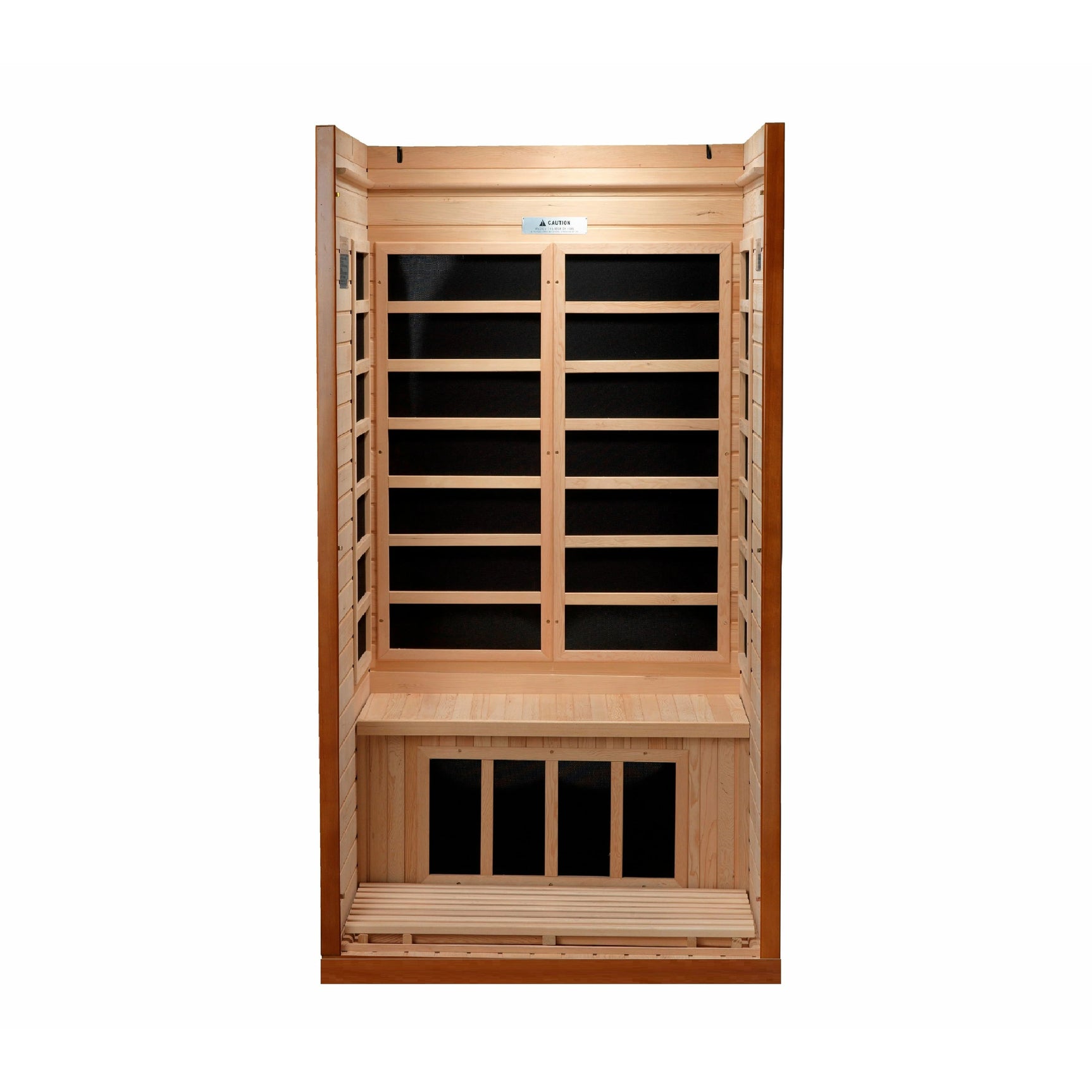 DYNAMIC SAUNAS BARCELONA 1-2 PERSON ULTRA LOW EMF (UNDER 3MG) FAR INFRARED SAUNA