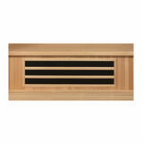 DYNAMIC SAUNAS GRACIA 1-2-PERSON LOW EMF (UNDER 8MG) FAR INFRARED SAUNA (CANADIAN HEMLOCK)