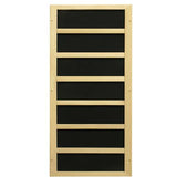 DYNAMIC SAUNAS VERSAILLES 2-PERSON LOW EMF (UNDER 8MG) FAR INFRARED SAUNA (CANADIAN HEMLOCK)