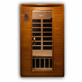 DYNAMIC SAUNAS VERSAILLES 2-PERSON LOW EMF (UNDER 8MG) FAR INFRARED SAUNA (CANADIAN HEMLOCK)