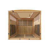 DYNAMIC SAUNAS VERSAILLES 2-PERSON LOW EMF (UNDER 8MG) FAR INFRARED SAUNA (CANADIAN HEMLOCK)