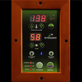 DYNAMIC SAUNAS VERSAILLES 2-PERSON LOW EMF (UNDER 8MG) FAR INFRARED SAUNA (CANADIAN HEMLOCK)