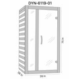 DYNAMIC SAUNAS GRACIA 1-2-PERSON LOW EMF (UNDER 8MG) FAR INFRARED SAUNA (CANADIAN HEMLOCK)