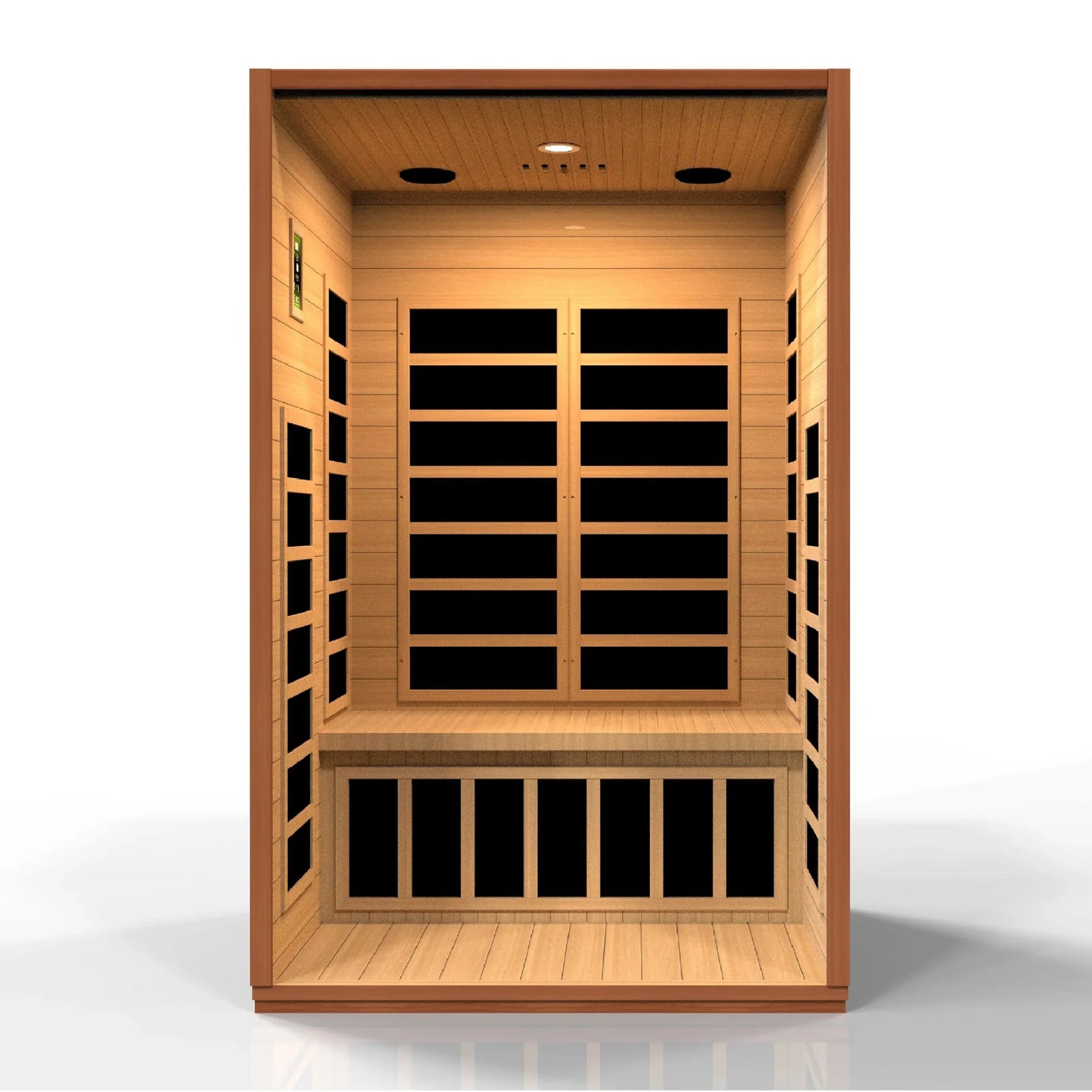 DYNAMIC SAUNAS CARDOBA 2-PERSON ELITE FAR INFRARED SAUNA