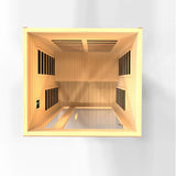 DYNAMIC SAUNAS CARDOBA 2-PERSON ELITE FAR INFRARED SAUNA