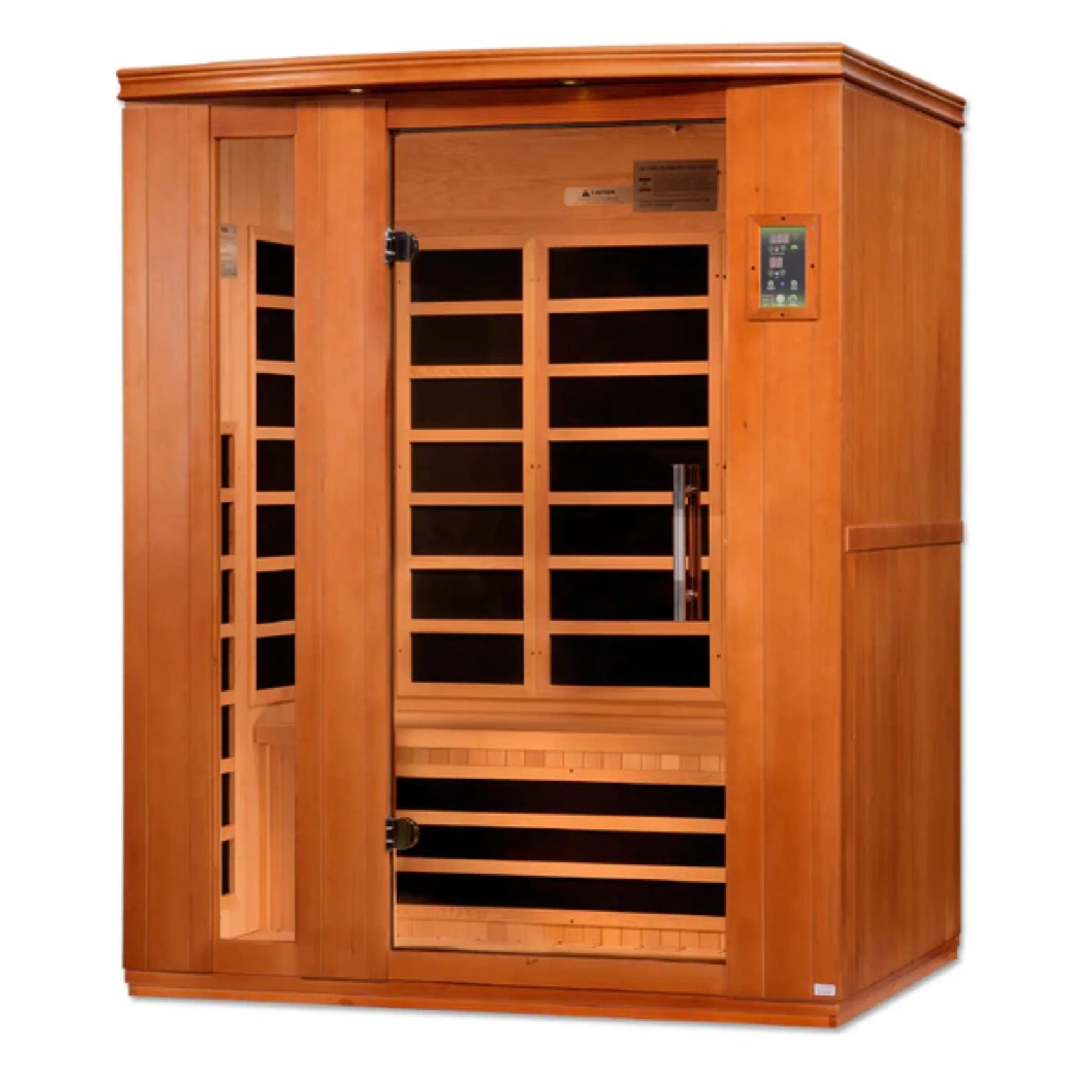 DYNAMIC SAUNAS LUGANO 3-PERSON ULTRA LOW EMF FAR INFRARED SAUNA