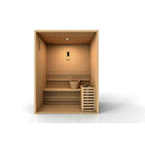 GOLDEN DESIGNS SUNDSVALL EDITION 2 PERSON TRADITIONAL STEAM SAUNA - CANADIAN RED CEDAR
