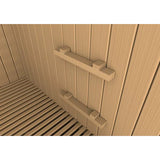 GOLDEN DESIGNS OSLA EDITION 6 PERSON TRADITIONAL STEAM SAUNA - CANADIAN RED CEDAR