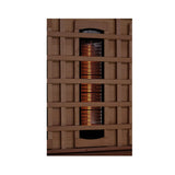 GOLDEN DESIGNS 3-PERSON FULL SPECTRUM PURETECH™ NEAR ZERO EMF FAR INFRARED SAUNA WITH HIMALAYAN SALT BAR
