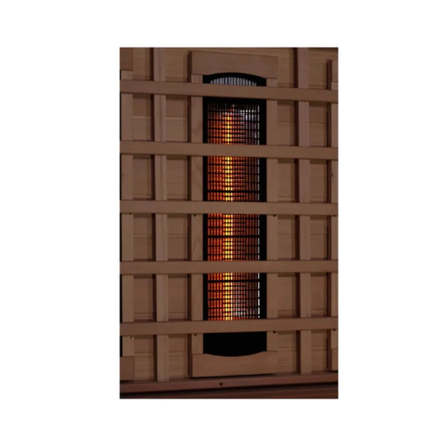 GOLDEN DESIGNS 1 PERSON RESERVE EDITION FULL SPECTRUM NEAR ZERO EMF INFRARED SAUNA (CANADIAN HEMLOCK)