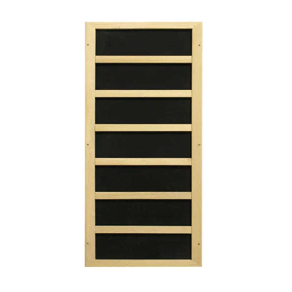 GOLDEN DESIGNS 6-PERSON FULL SPECTRUM PURETECH™ NEAR ZERO EMF FAR INFRARED SAUNA WITH HIMALAYAN SALT BAR (CANADIAN HEMLOCK)