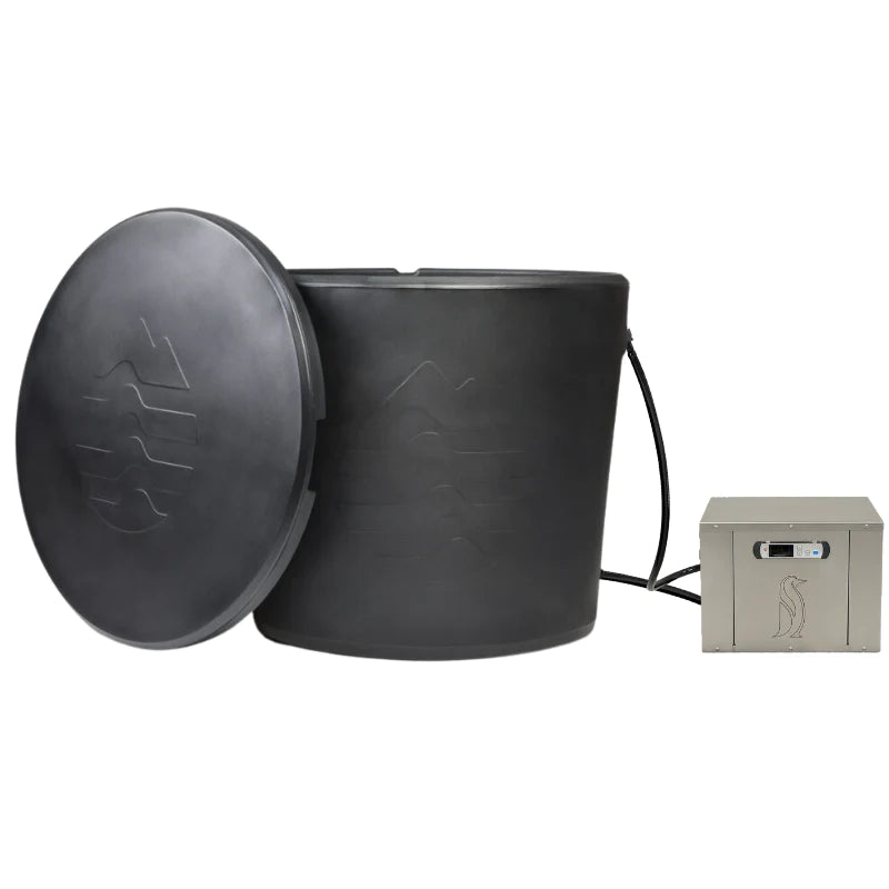 Ice Barrel & Penguin Chillers Cold Therapy Chiller Bundle