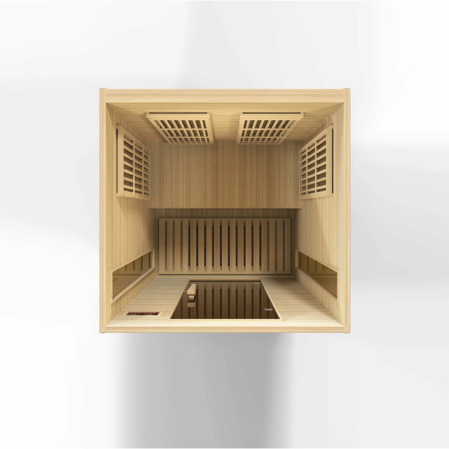 GOLDEN DESIGNS MAXXUS 2-PERSON LOW EMF (UNDER 8MG) FAR INFRARED SAUNA