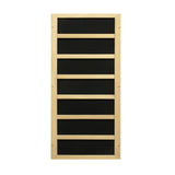 GOLDEN DESIGNS MAXXUS 3-PERSON FULL SPECTRUM NEAR ZERO EMF (UNDER 2MG) FAR INFRARED SAUNA (CANADIAN RED CEDAR)
