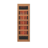 GOLDEN DESIGNS MAXXUS 3-PERSON FULL SPECTRUM NEAR ZERO EMF (UNDER 2MG) FAR INFRARED SAUNA (CANADIAN RED CEDAR)