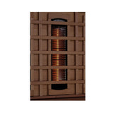 GOLDEN DESIGNS MAXXUS 3 PERSON CORNER RED CEDAR FULL SPECTRUM INFRARED SAUNA