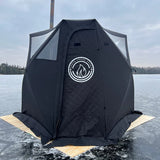 North Shore Saunas Portable Sauna Tent - Nova 4 Tent - 4 People - Starter Package