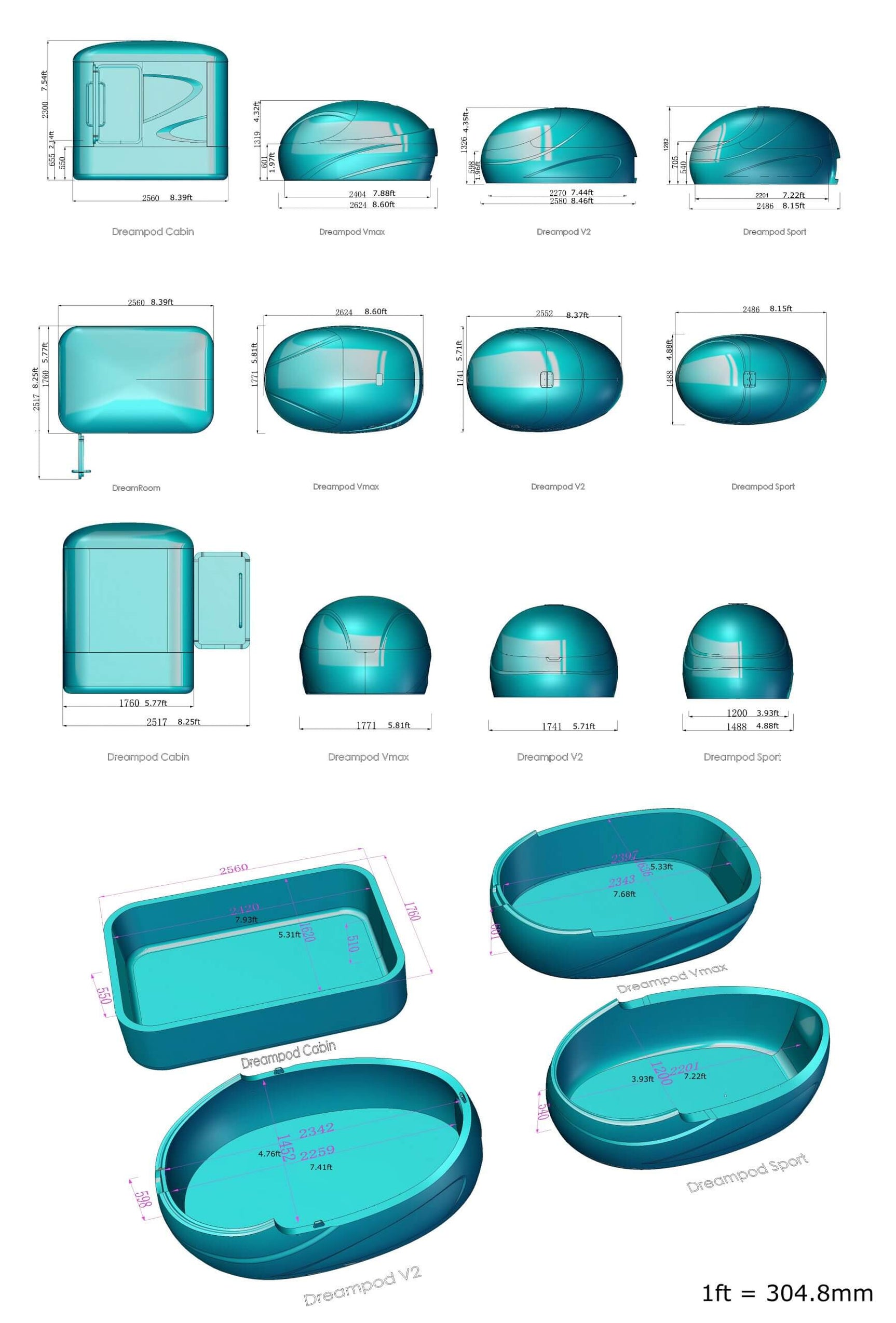 Dreampod | V2 Float Pod